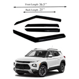 Window Visor Fits 2021-2023 Chevy Trailblazer Sun Rain Deflector Guard