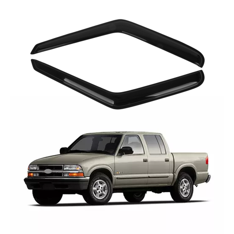 Window Visor Fits Chevrolet S10/GMC Sonoma 1995-2005 Sun Deflector Rain Guard