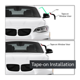 Window Visor Fits Chevrolet Impala 2006-2013 Sun Deflector Rain Guard