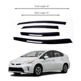Window Visor Fits Toyota Prius 2010-2015 Sun Rain Deflector Guard