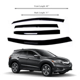 Window Visor Fits Acura RDX 2013-2018 Sun Deflector Rain Guard