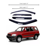Window Visor Fits Honda CR-V 1997-2001 Sun Rain Deflector Guard