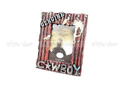 4 x 6 Cowboy Photo Frame