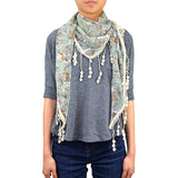 BULK/LOT SALE - 65" Floral Triangle Lace Scarf BUYING ALL ONLY