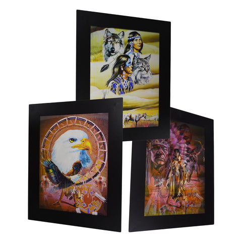 Native Indian VII 3D Picture PTI07