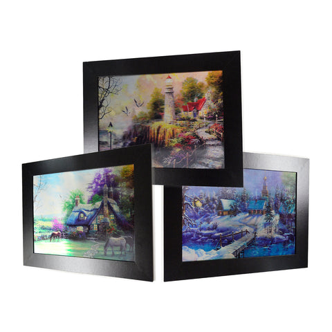 Oil Painting Scenery 3D Picture PTS11