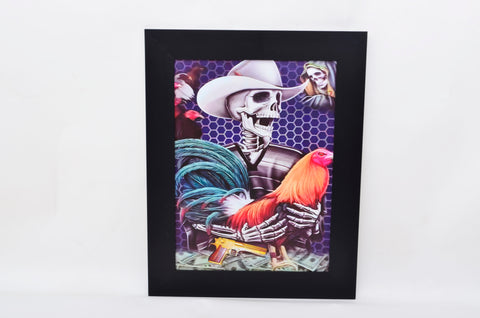 Skull Non 3D Picture WGP24