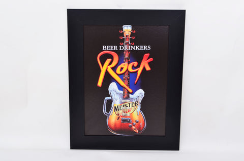 Beer Drinkers Rock Guitar Picture WS04