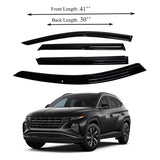 Fits Hyundai Tucson 21-23 Acrylic Window Visor Sun Rain Deflector Guard