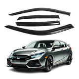 Window Visors Fits Honda Civic Hatchback 2021-2023 Sun Rain Deflector Guard