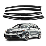 Window Visors Fits KIA Forte Sedan 2014-2018 Sun Rain Deflector Guard
