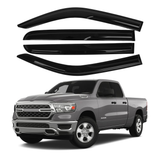 Window Visor Fits Dodge Ram 1500 Crew Cab 2019-2024 Sun Deflector Rain Guard