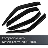 Window Visor Fits Nissan Xterra 2000-2004 Sun Deflector Rain Guard