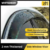 Fit for KIA Forte Sedan 2014-2018 Side Window Visor Rain Guards Sun Rain Deflector Visor 4 Pieces Thickened........