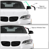 Fits Corrolla Hatchback 19-23 Acrylic Window Visor Sun Rain Deflector Guard