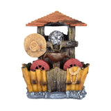 Hovel & Straw Hat Water Fountain #10495