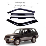 Fits Toyota Rav4 1996-2000 Acrylic Window Visor Sun Rain Deflector Guard