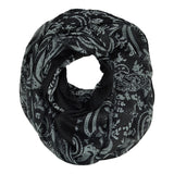 67" Paisley Wide Infinity Scarf