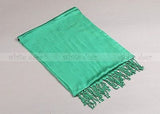 72" Solid Shiny Candy Color Scarf