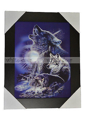 Cliff Wolf Pack 3D Picture PSD51
