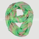 BULK/LOT SALE - 70" Wide 3 Color Chevron Infinity Scarf BUYING ALL ONLY