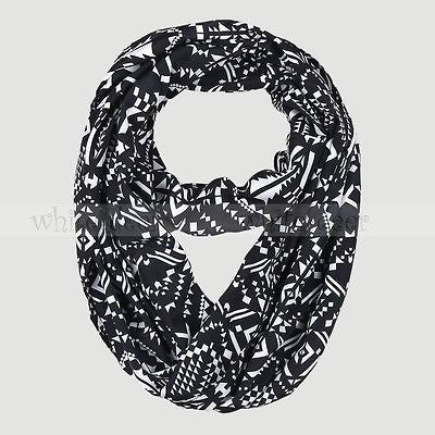BULK/LOT SALE -  62" Geometric Infinity Scarf BUYING ALL ONLY