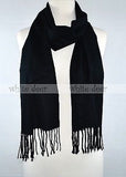 66" Solid Color Wool Feel Scarf