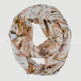 64" Oil Paint Infinity Scarf