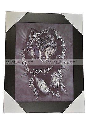 Wolf Breaking Tent 3D Picture PSD50