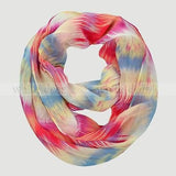 64" Wave Tie Dye Infinity Scarf