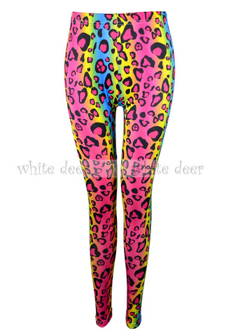 Rainbow Leopard Legging – White Deer Wholesale