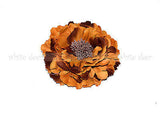 Wholesale Lady Peony Flower Brooch Clip Pin Bridal Party Hair Holder Headdress