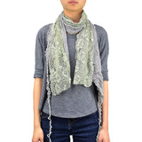 64" Two Layer Lace Scarf