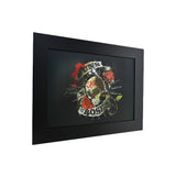 Gun & Roses Skull 3D Picture PTC11