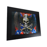 Rebel Eagle Skull 3D Picture PTC37