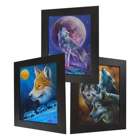 Full Moon Wolf 3D Picture PTD60