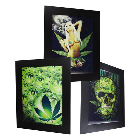 Mary Jane & Skull 3D Picture PTP23