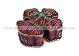 Cross Jewelry Box Zebra Print Pink Horseshoe Lone Star Turquoise Floral Carving
