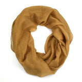 64" Solid Color Infinity Scarf